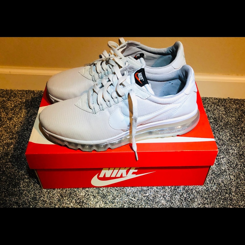 Size 11 — Nike Airmax LD-Zero Shoes— Pure Platinum